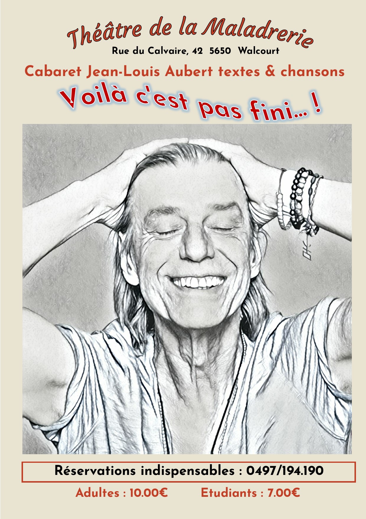 Cabaret Jean Louis Aubert affiche site