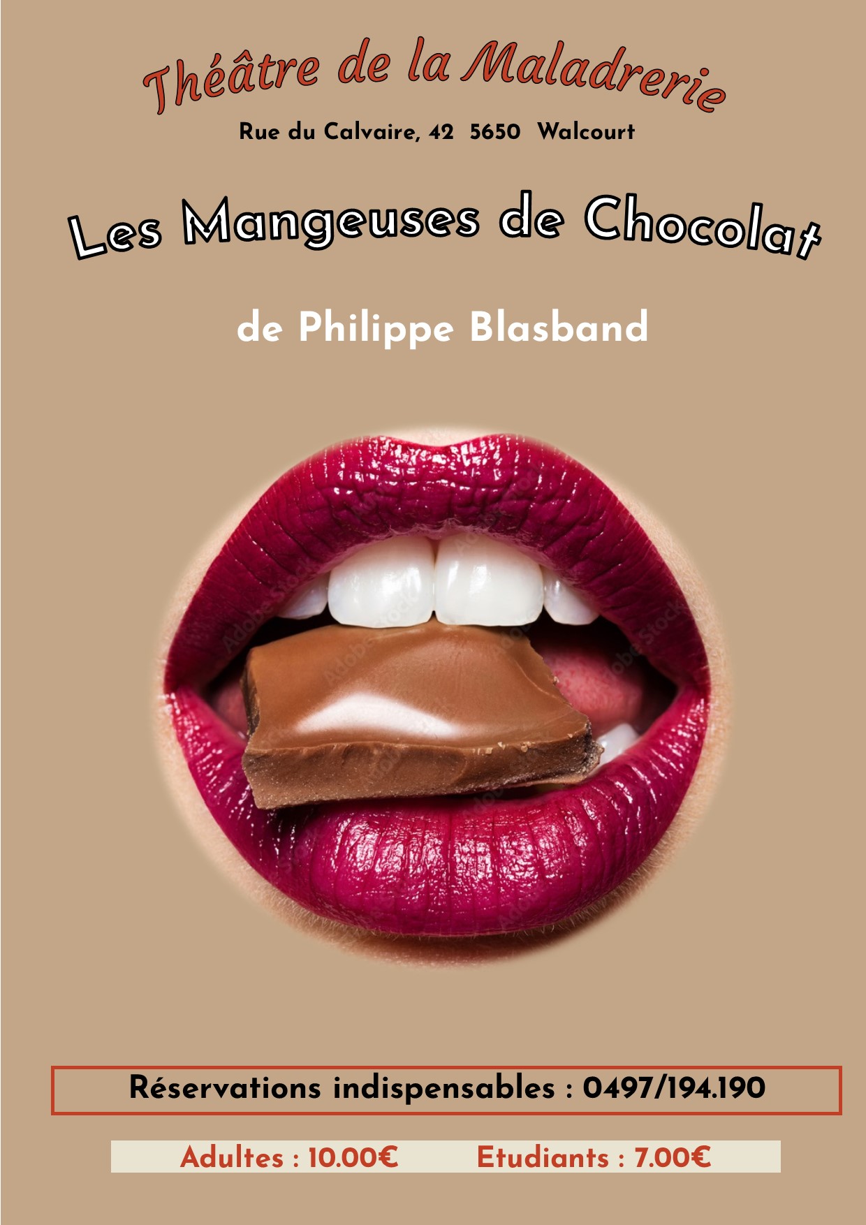 Mangeuses de chocolat affiche Site mai 2023